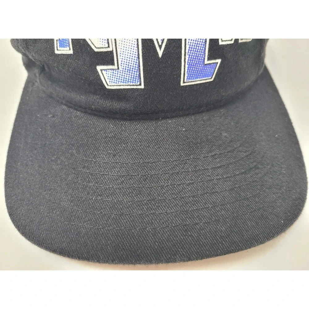 Vintage New Millennium Wrestling‎ NMW Dog Daze Snapback Hat Cap Men Black Blue